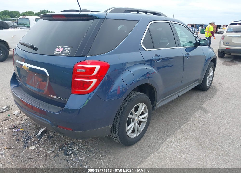 2016 CHEVROLET EQUINOX LT VIN: 2GNFLFEK9G6137333