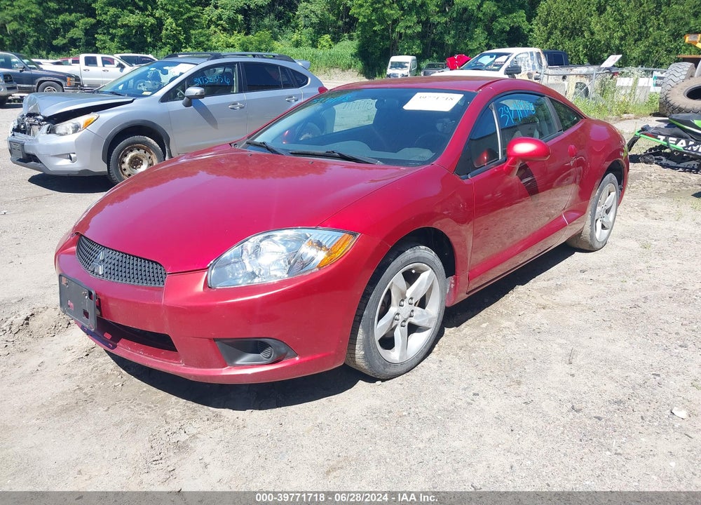 2009 MITSUBISHI ECLIPSE GS VIN: 4A3AK24F09E026250