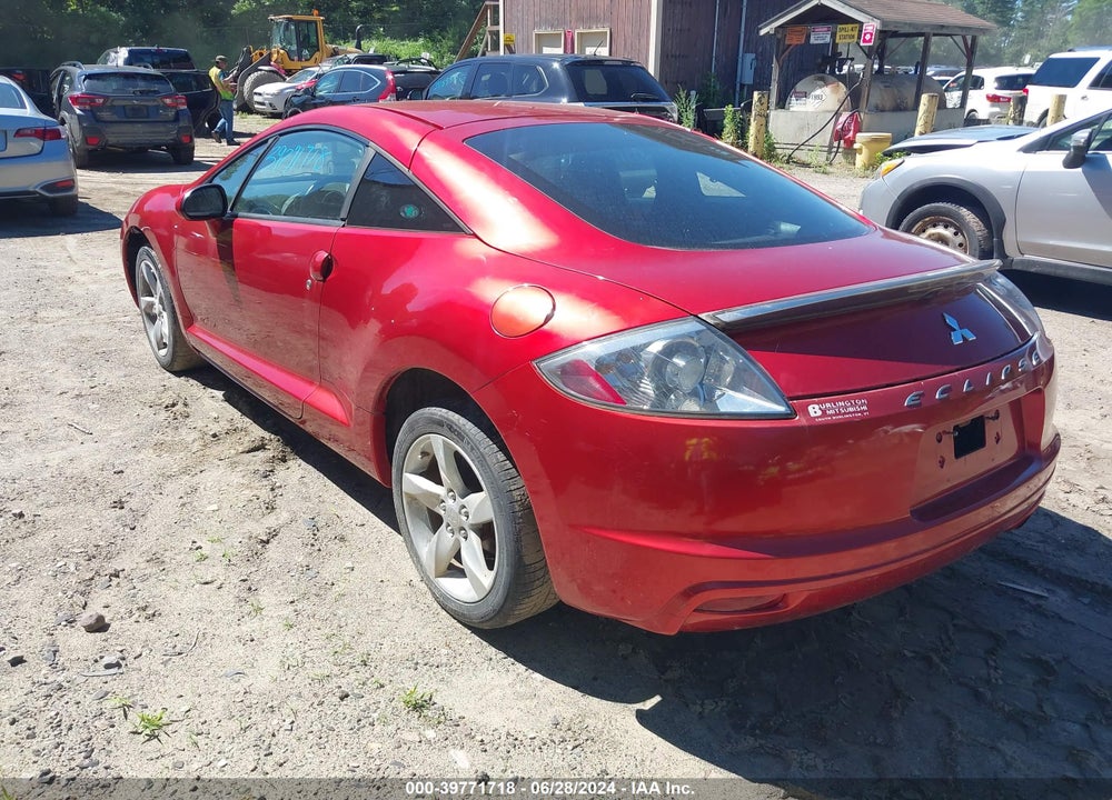 2009 MITSUBISHI ECLIPSE GS VIN: 4A3AK24F09E026250