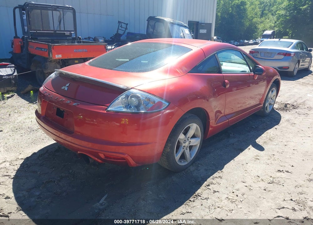 2009 MITSUBISHI ECLIPSE GS VIN: 4A3AK24F09E026250