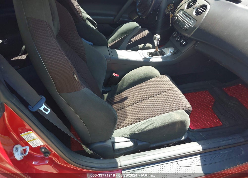 2009 MITSUBISHI ECLIPSE GS VIN: 4A3AK24F09E026250