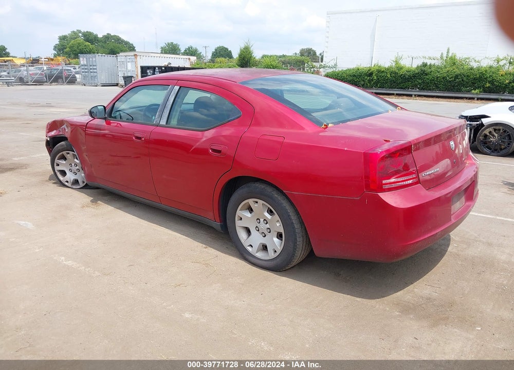 2007 DODGE CHARGER VIN: 2B3KA43R47H826669