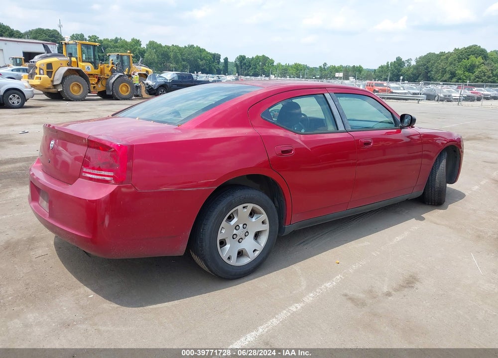 2007 DODGE CHARGER VIN: 2B3KA43R47H826669