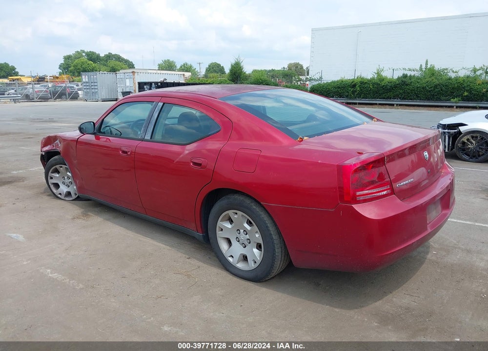 2007 DODGE CHARGER VIN: 2B3KA43R47H826669