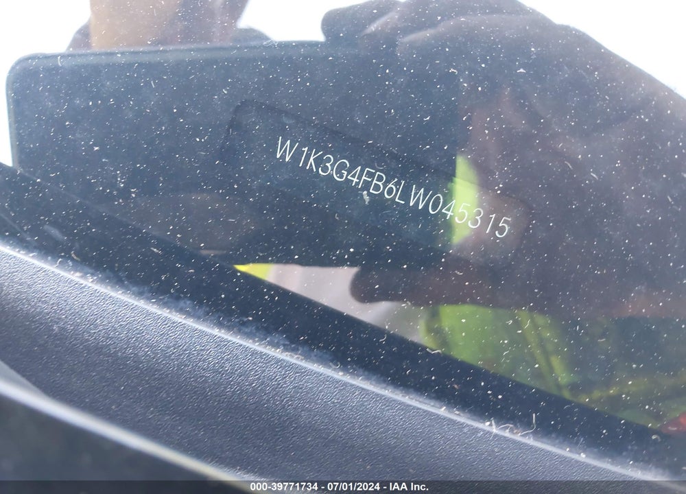 2020 MERCEDES-BENZ A 220 4MATIC VIN: W1K3G4FB6LW045315