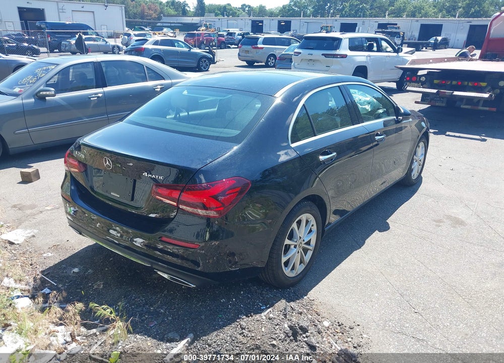 2020 MERCEDES-BENZ A 220 4MATIC VIN: W1K3G4FB6LW045315