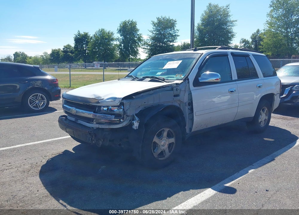2006 CHEVROLET TRAILBLAZER LS VIN: 1GNDS13S862242585