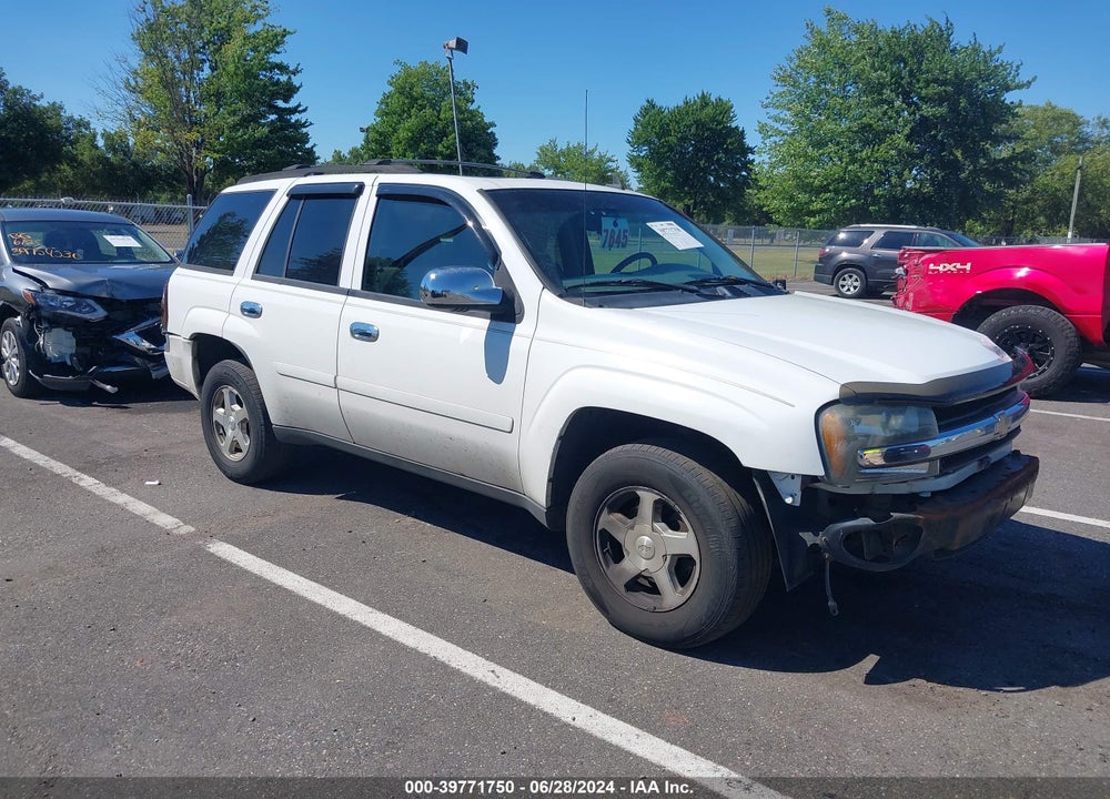 2006 CHEVROLET TRAILBLAZER LS VIN: 1GNDS13S862242585
