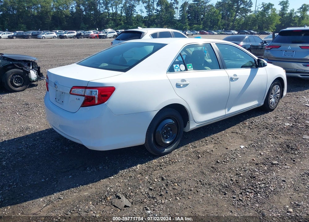 2013 TOYOTA CAMRY LE VIN: 4T4BF1FK8DR294690