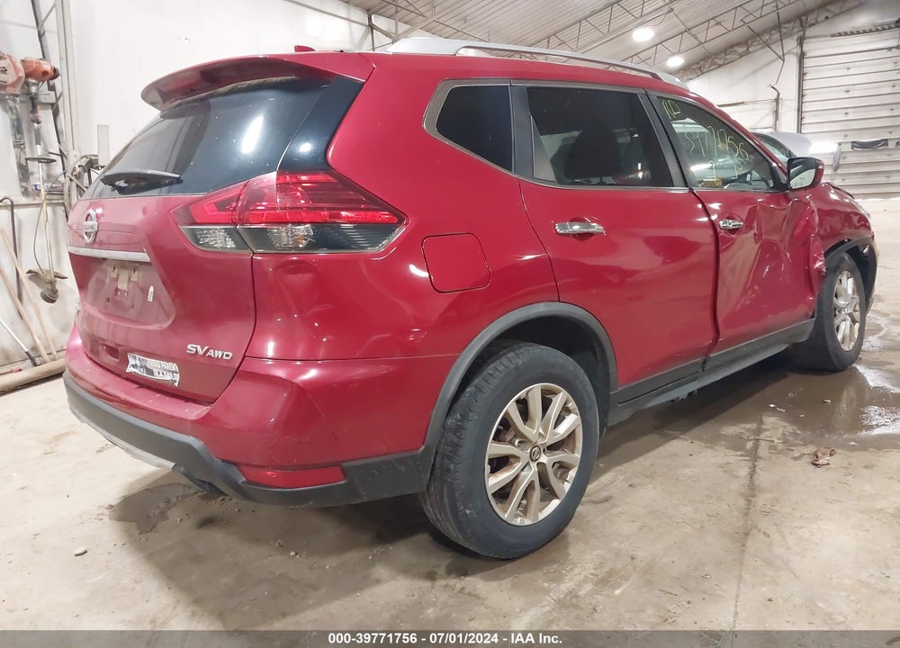 2017 NISSAN ROGUE SV VIN: JN8AT2MV3HW272133