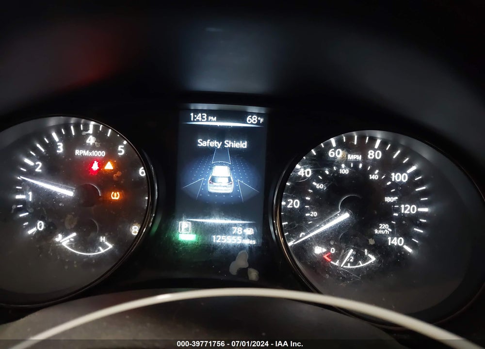 2017 NISSAN ROGUE SV VIN: JN8AT2MV3HW272133