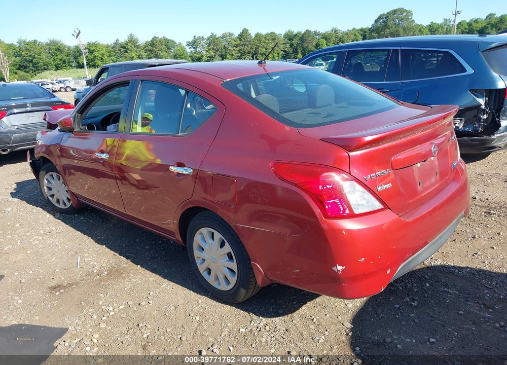 2016 NISSAN VERSA 1.6 S/1.6 S+/1.6 SL/1.6 SV VIN: 3N1CN7AP3GL872370