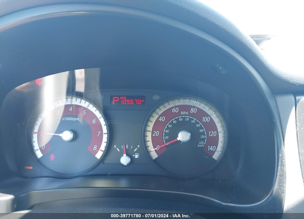 2011 KIA RIO LX VIN: KNADH4A35B6750422