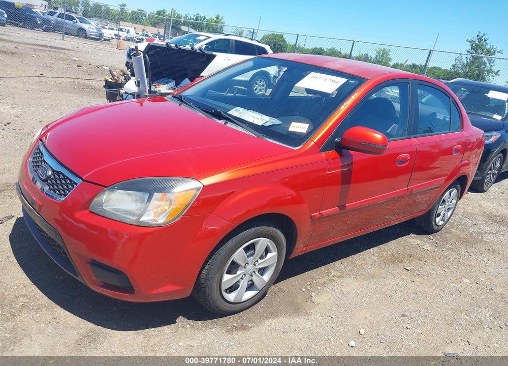 2011 KIA RIO LX VIN: KNADH4A35B6750422