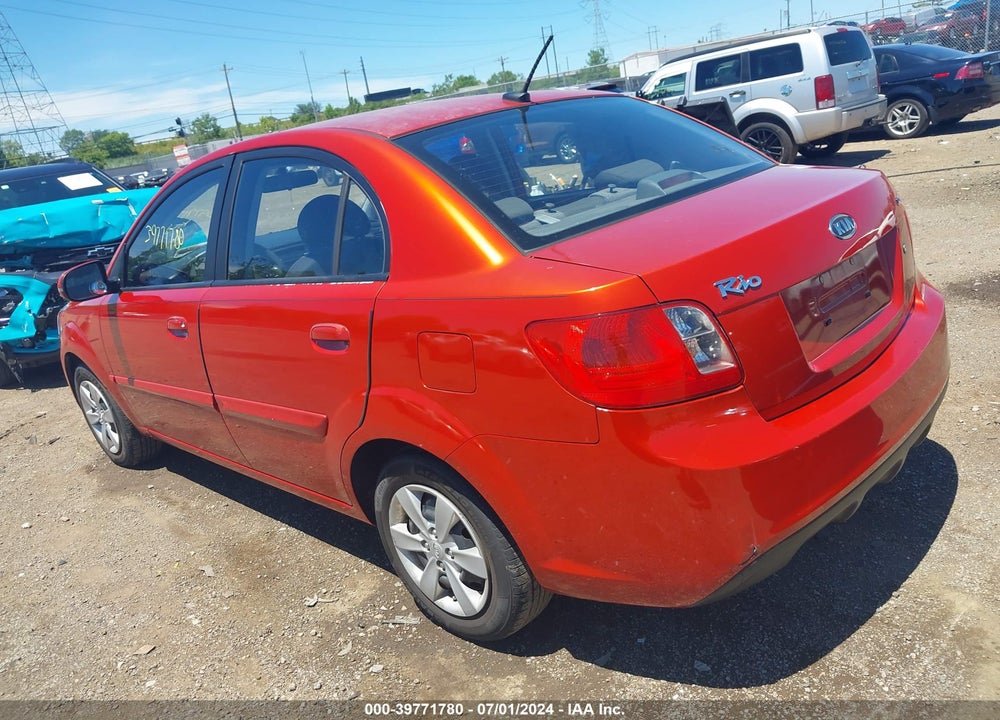 2011 KIA RIO LX VIN: KNADH4A35B6750422