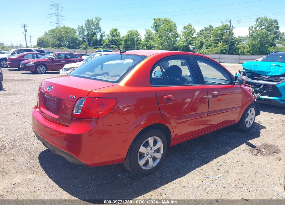 2011 KIA RIO LX VIN: KNADH4A35B6750422
