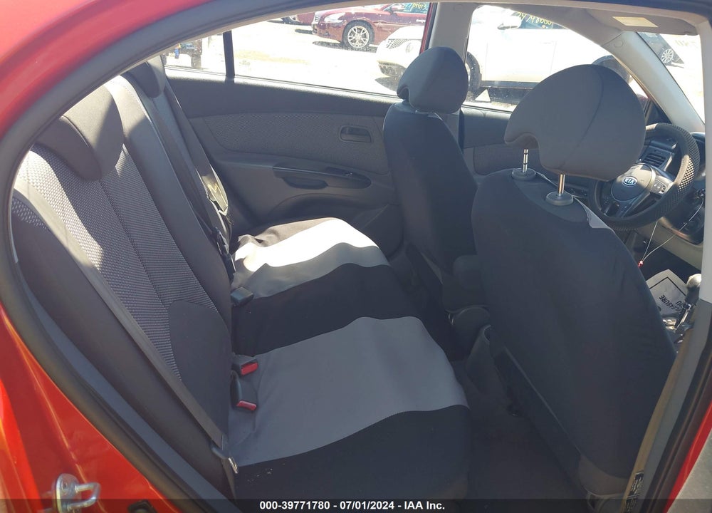 2011 KIA RIO LX VIN: KNADH4A35B6750422