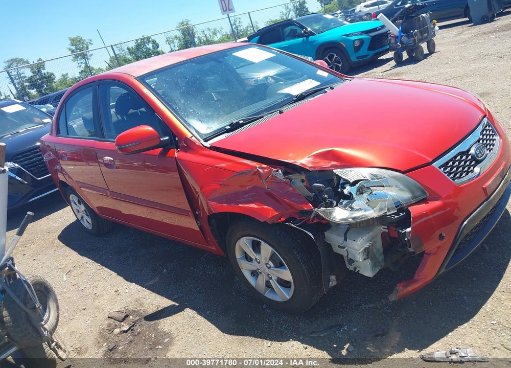 2011 KIA RIO LX VIN: KNADH4A35B6750422