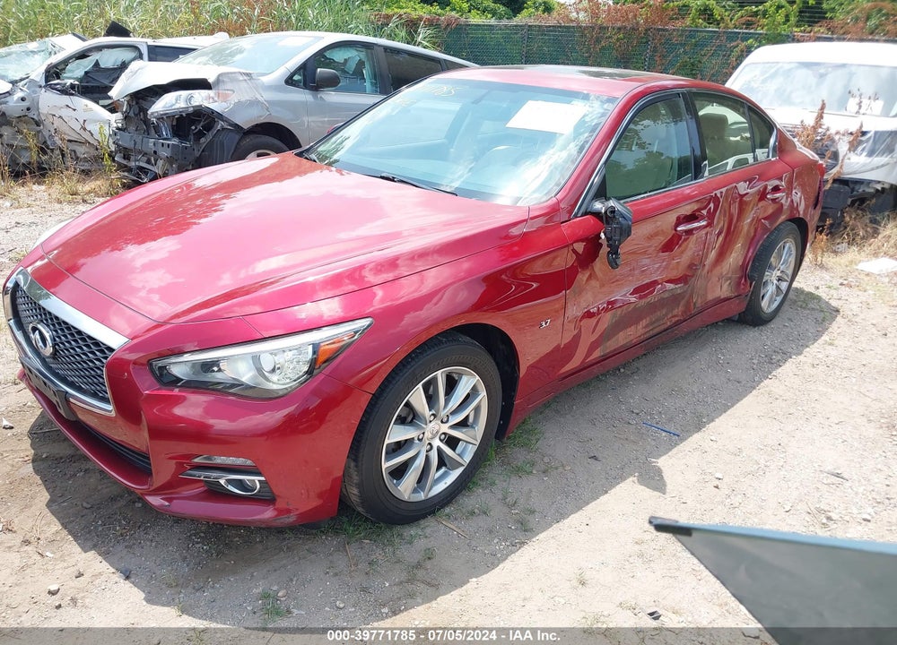 2014 INFINITI Q50 PREMIUM VIN: JN1BV7AR3EM702266