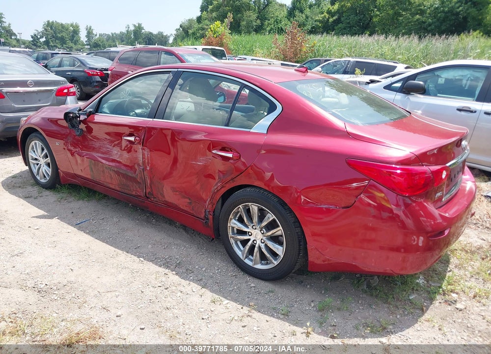 2014 INFINITI Q50 PREMIUM VIN: JN1BV7AR3EM702266