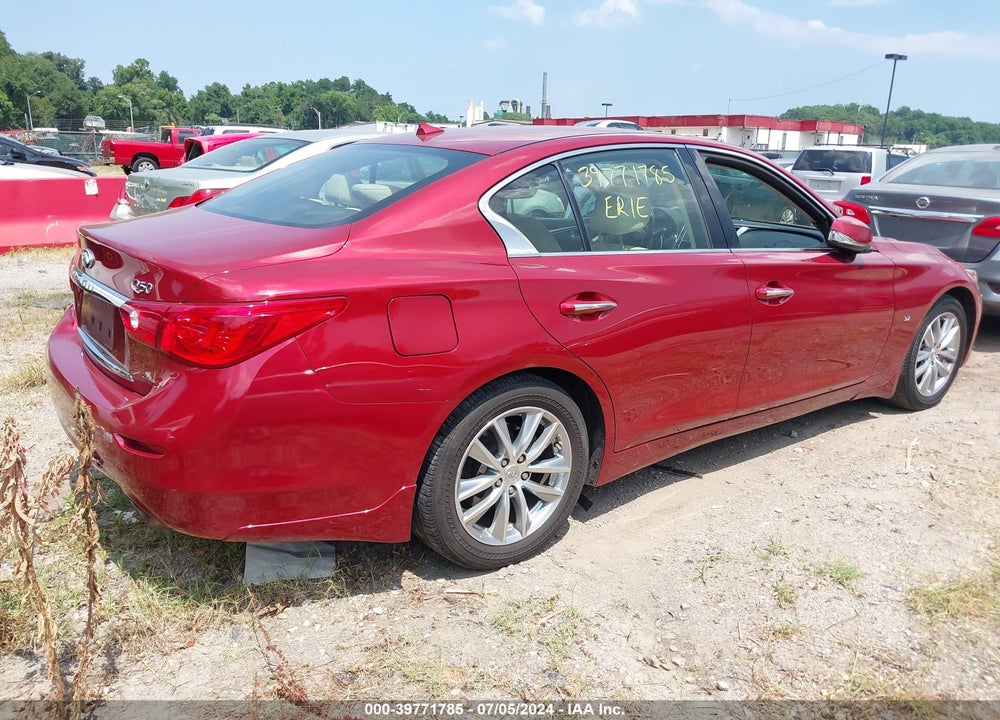 2014 INFINITI Q50 PREMIUM VIN: JN1BV7AR3EM702266