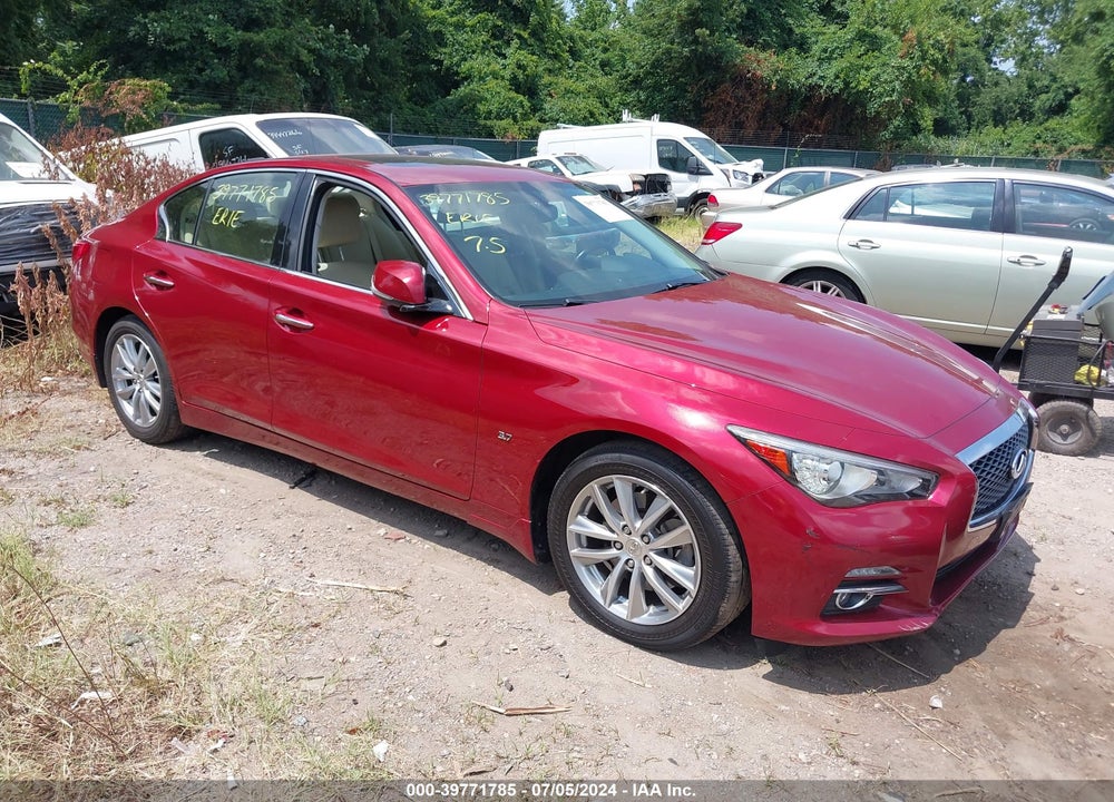 2014 INFINITI Q50 PREMIUM VIN: JN1BV7AR3EM702266