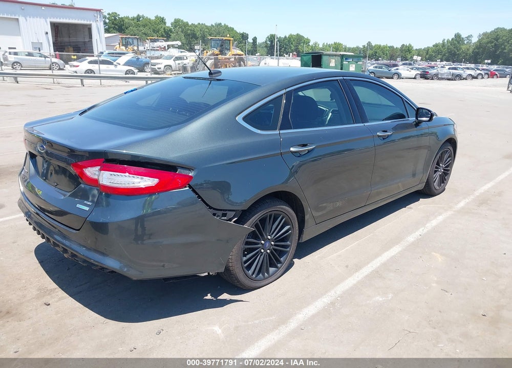 2016 FORD FUSION SE VIN: 3FA6P0H92GR101548