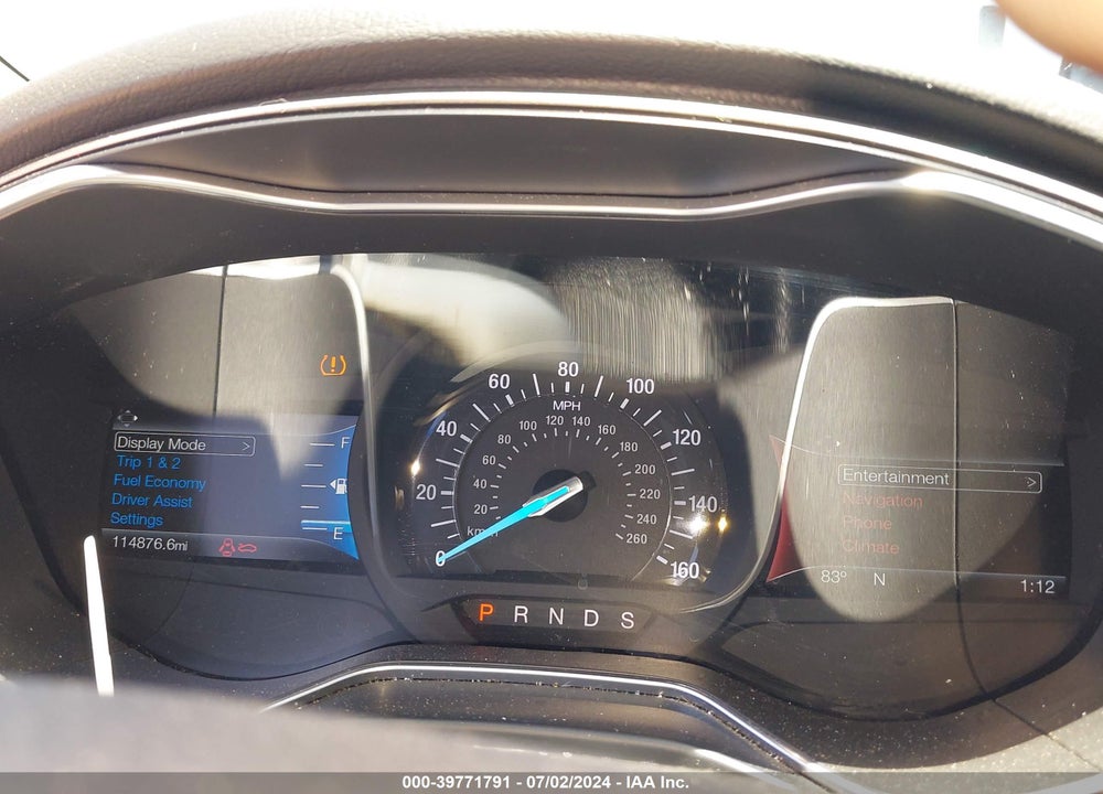 2016 FORD FUSION SE VIN: 3FA6P0H92GR101548