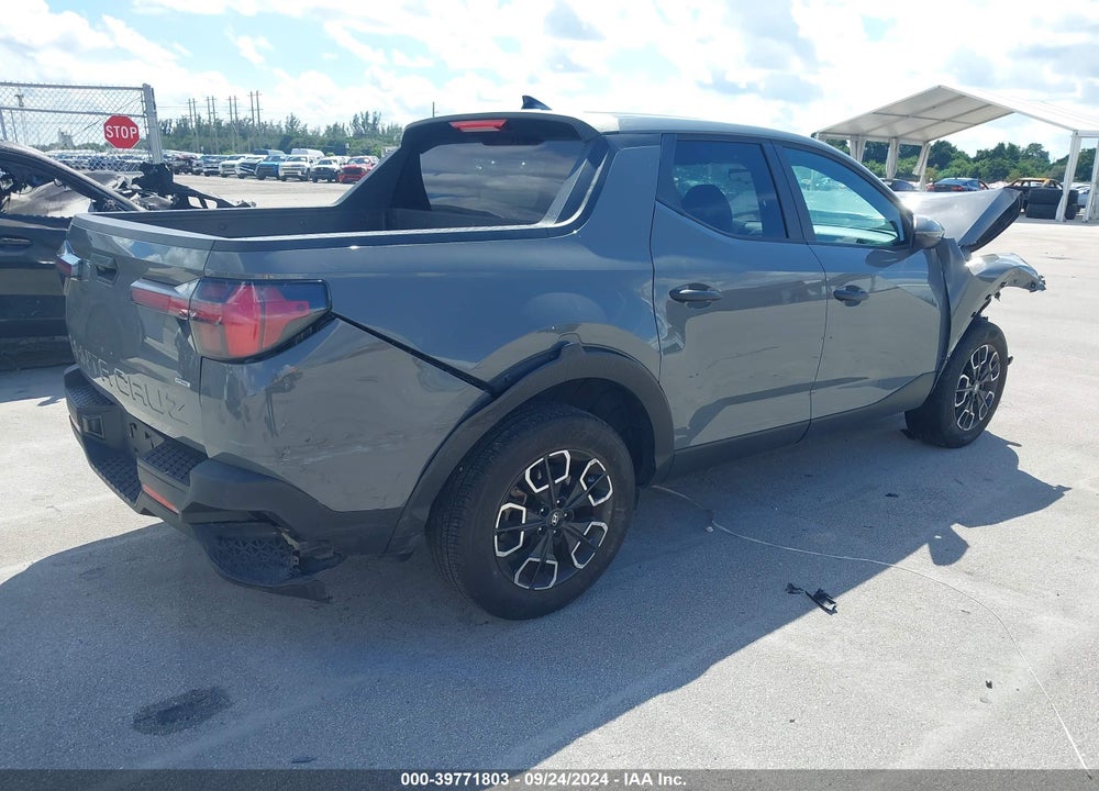 2022 HYUNDAI SANTA CRUZ SEL VIN: 5NTJBDAE2NH031701