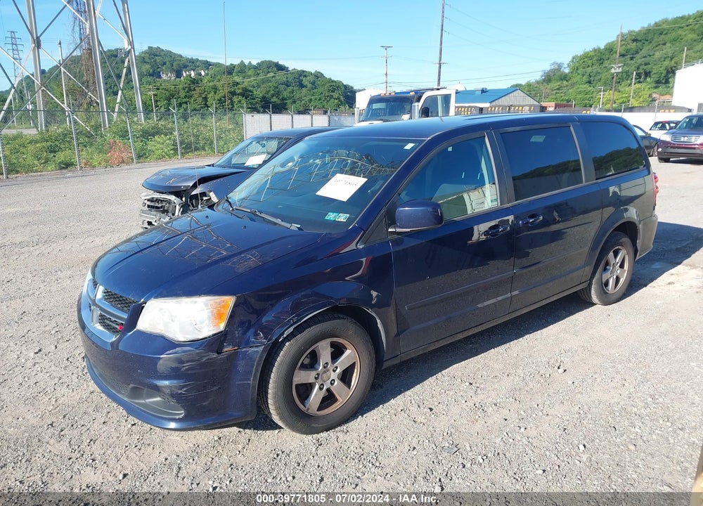2013 DODGE GRAND CARAVAN SXT VIN: 2C4RDGCG2DR516398