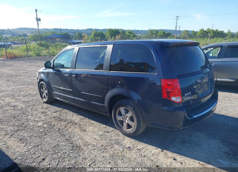2013 DODGE GRAND CARAVAN SXT VIN: 2C4RDGCG2DR516398
