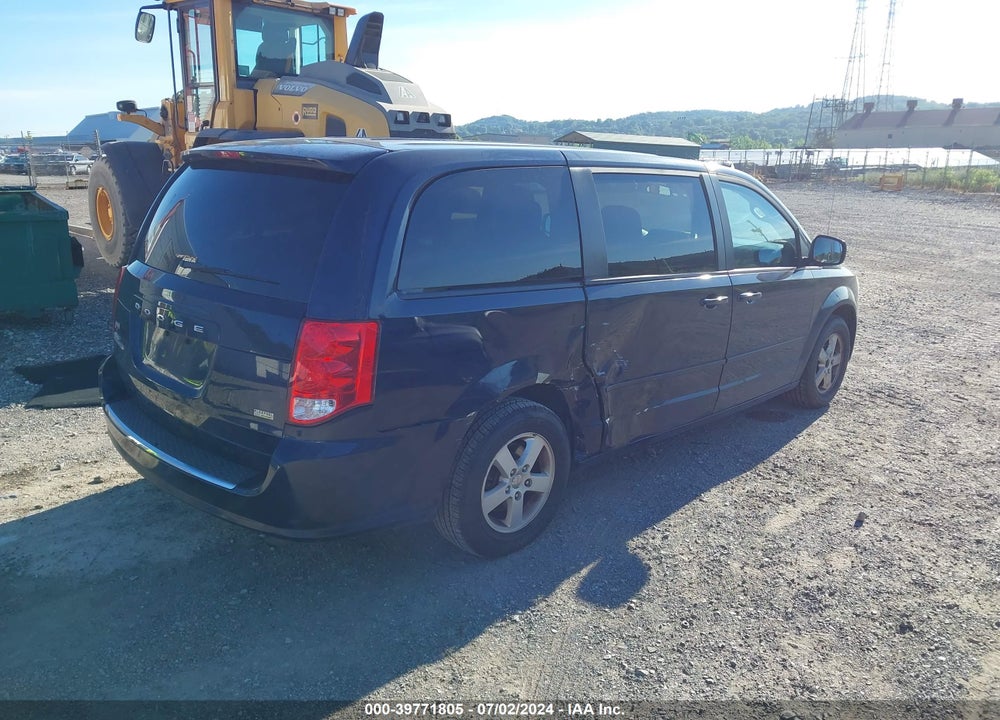 2013 DODGE GRAND CARAVAN SXT VIN: 2C4RDGCG2DR516398