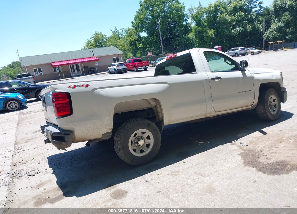 2014 CHEVROLET SILVERADO 1500 WORK TRUCK 1WT VIN: 1GCNKPEC7EZ411247