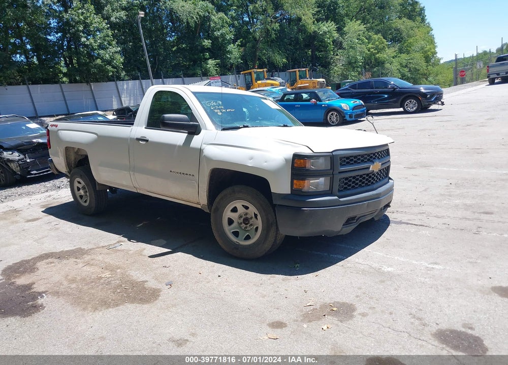 2014 CHEVROLET SILVERADO 1500 WORK TRUCK 1WT VIN: 1GCNKPEC7EZ411247