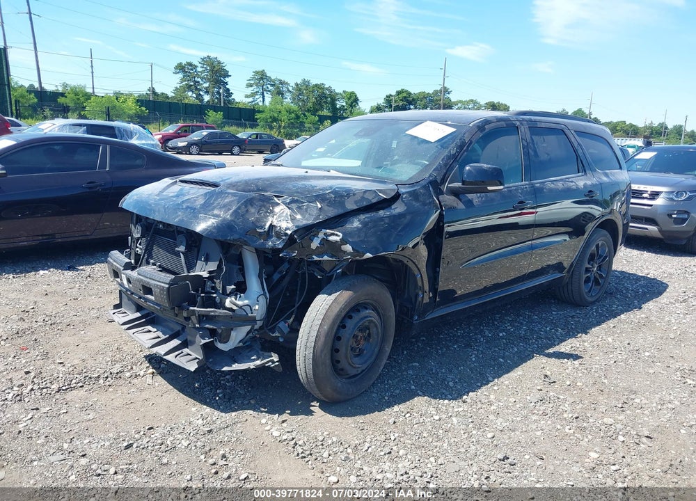 2021 DODGE DURANGO GT PLUS AWD VIN: 1C4RDJDG2MC578968