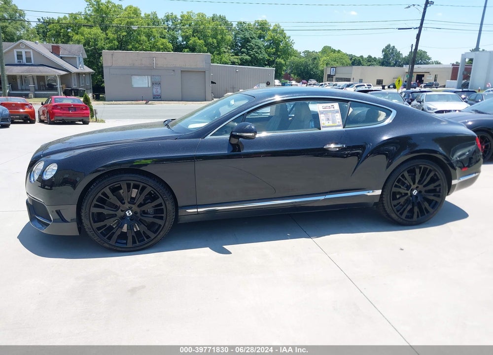2012 BENTLEY CONTINENTAL GT VIN: SCBFR7ZA4CC070451