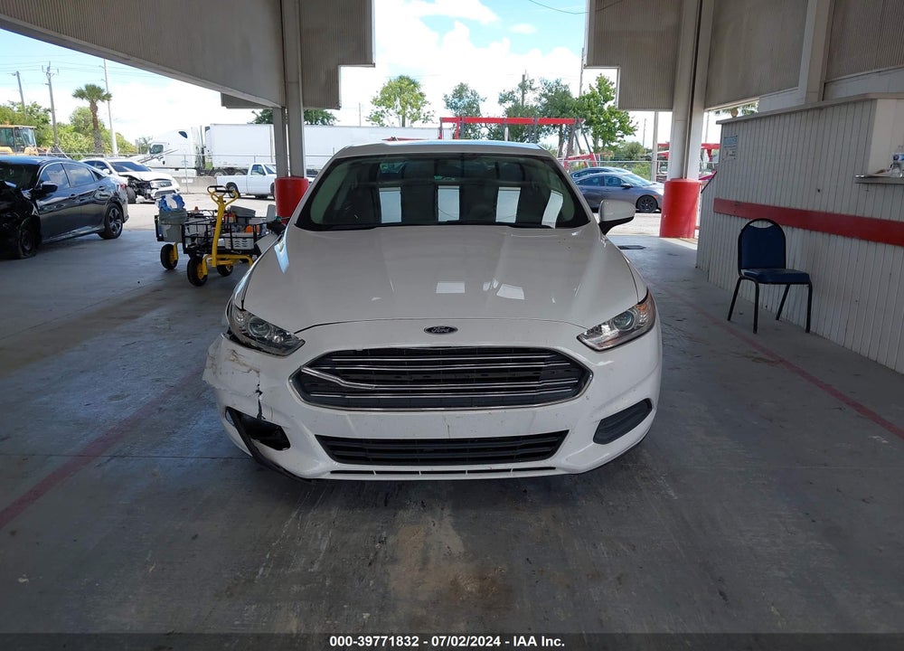 2016 FORD FUSION S VIN: 3FA6P0G79GR398544