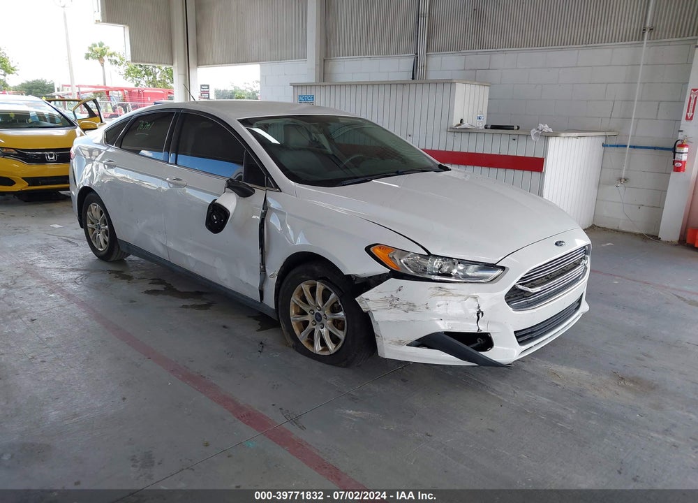 2016 FORD FUSION S VIN: 3FA6P0G79GR398544