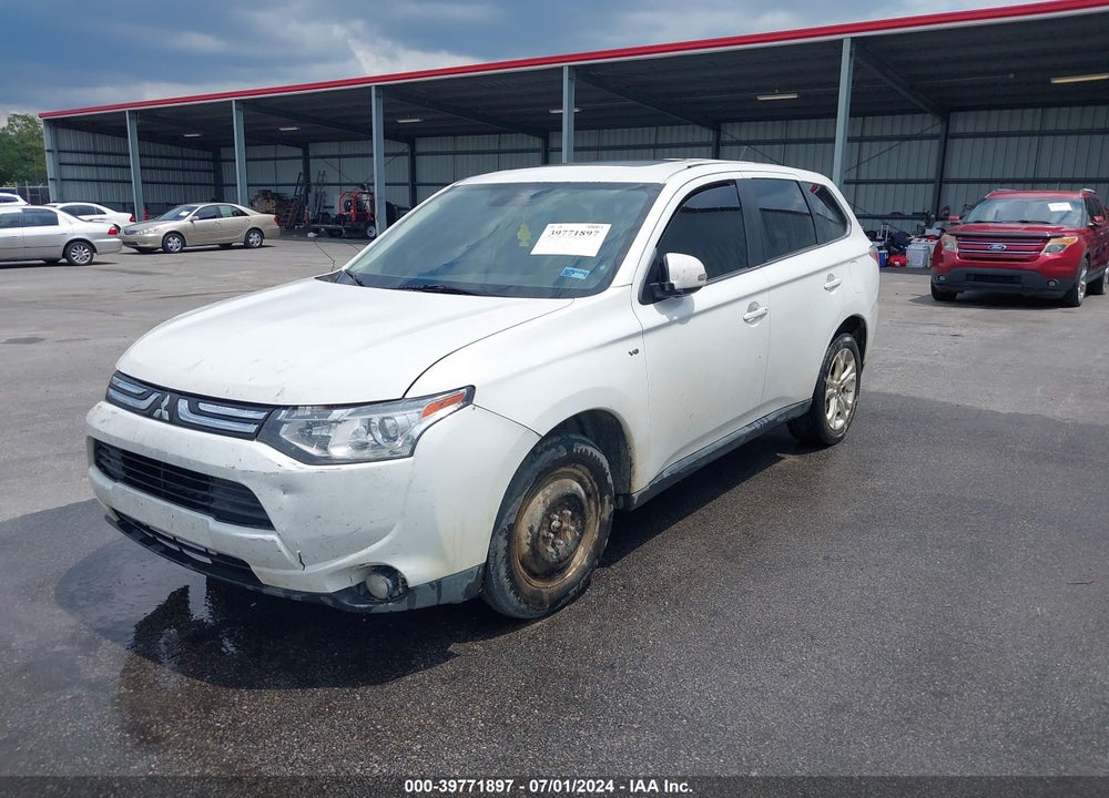 2014 MITSUBISHI OUTLANDER GT VIN: JA4JZ4AX1EZ012555