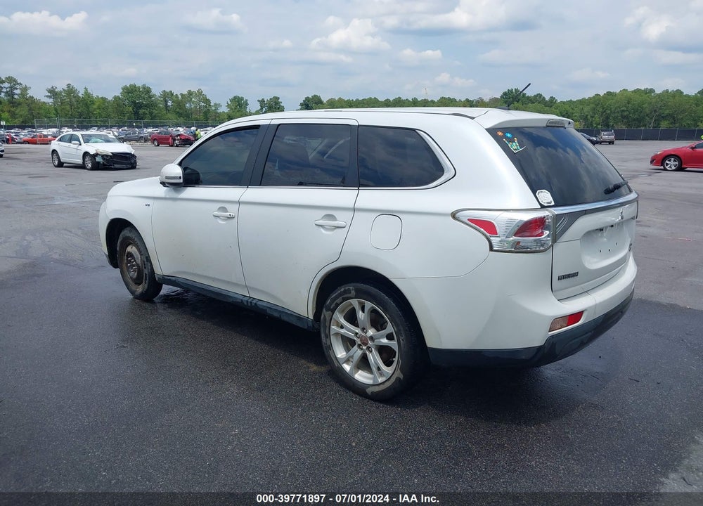 2014 MITSUBISHI OUTLANDER GT VIN: JA4JZ4AX1EZ012555