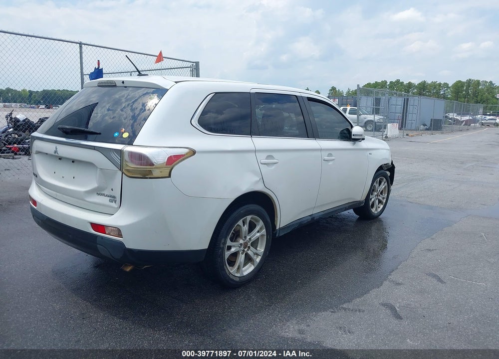 2014 MITSUBISHI OUTLANDER GT VIN: JA4JZ4AX1EZ012555