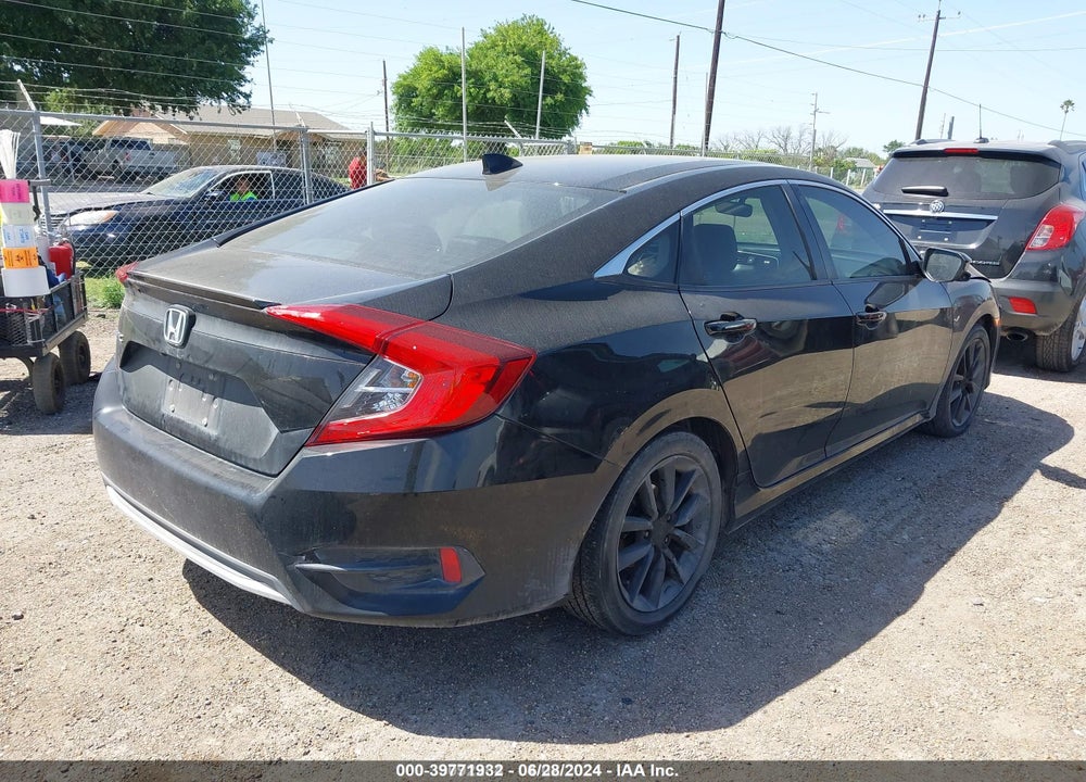 2019 HONDA CIVIC EX-L VIN: 19XFC1F71KE004676