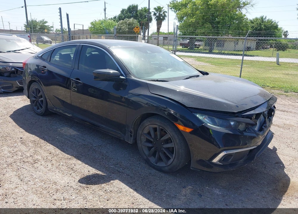2019 HONDA CIVIC EX-L VIN: 19XFC1F71KE004676
