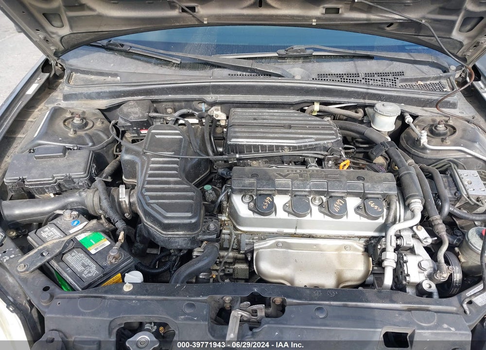 2001 HONDA CIVIC EX VIN: 2HGES26731H594971