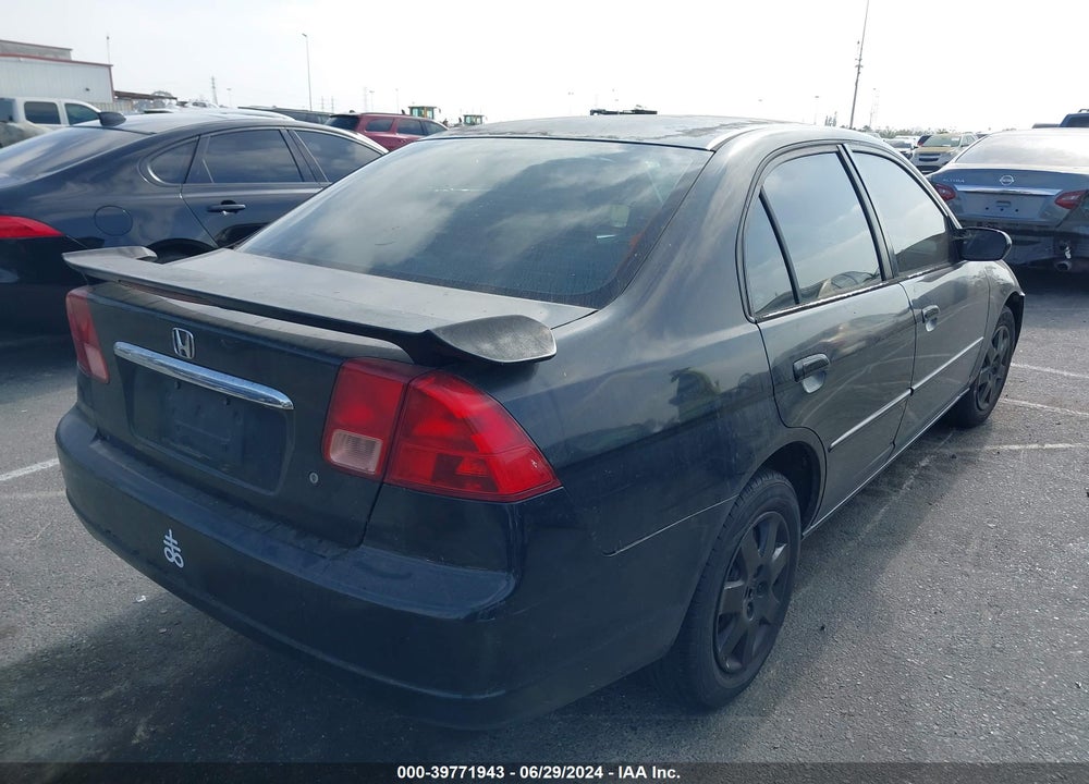 2001 HONDA CIVIC EX VIN: 2HGES26731H594971