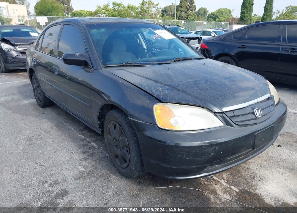 2001 HONDA CIVIC EX VIN: 2HGES26731H594971