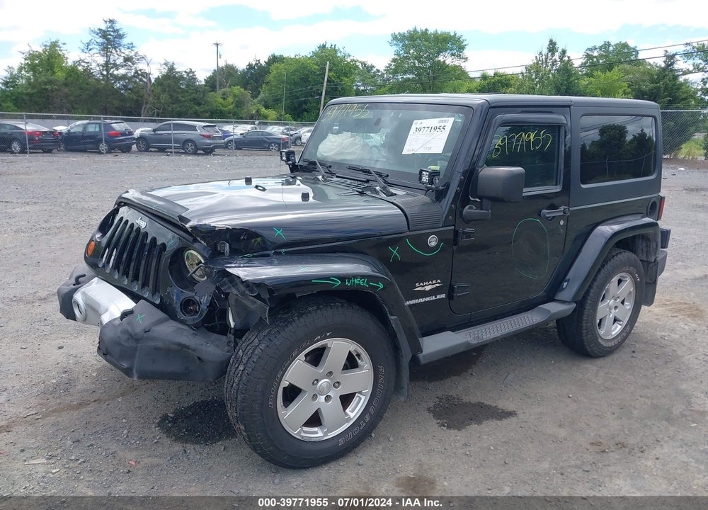 2011 JEEP WRANGLER SAHARA VIN: 1J4GA5D11BL617222