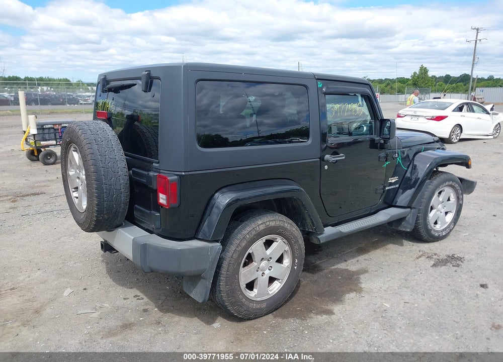 2011 JEEP WRANGLER SAHARA VIN: 1J4GA5D11BL617222