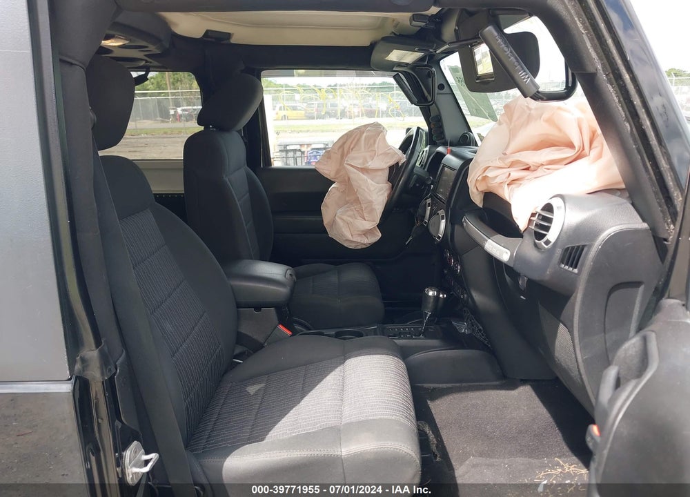 2011 JEEP WRANGLER SAHARA VIN: 1J4GA5D11BL617222