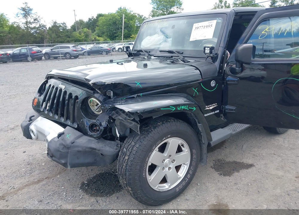 2011 JEEP WRANGLER SAHARA VIN: 1J4GA5D11BL617222